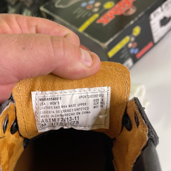 Brahma Steel Toe low top Boots size 8 men’s - Picture 9 of 9